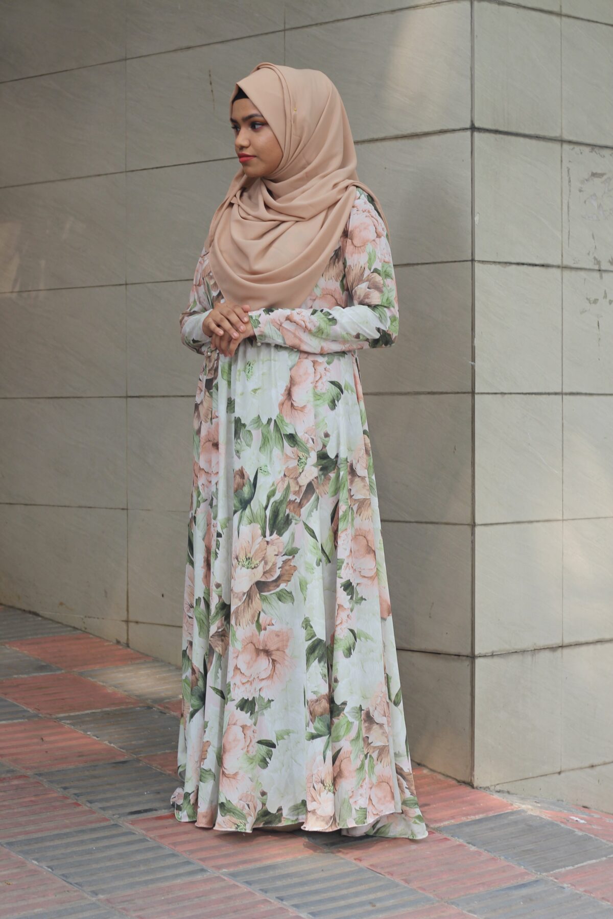 Peony Flared Abaya