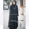 hooded cape abaya