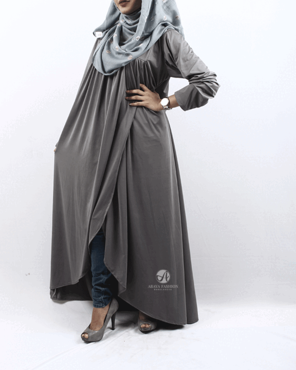 crisscross abaya