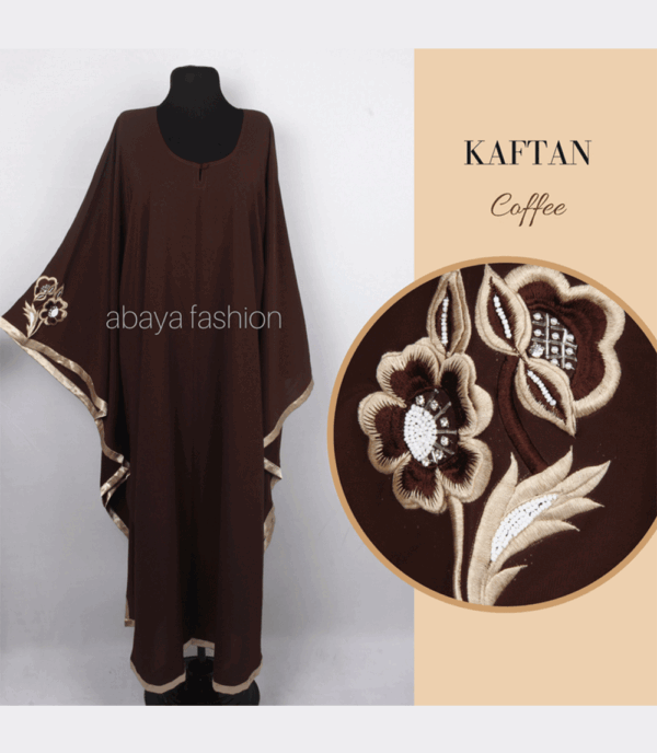 embroidered kaftan