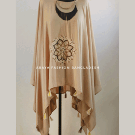 Embroidered Tassel Cape