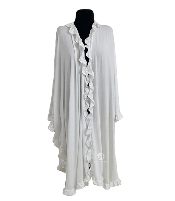 Ruffle shawl Cape - Image 7