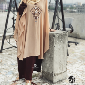 Tanisha Beige Cape