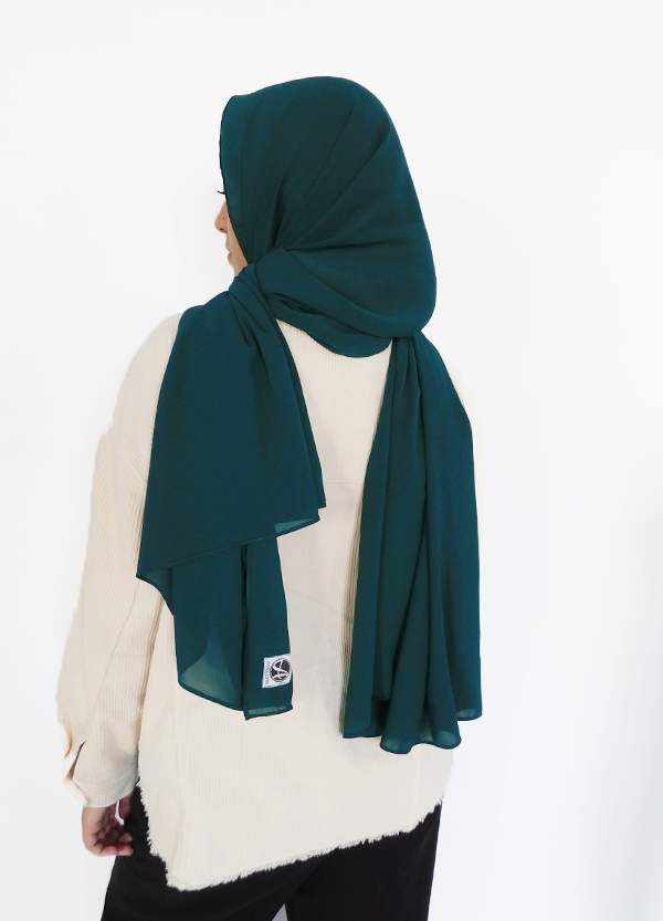 plain chiffon hijab