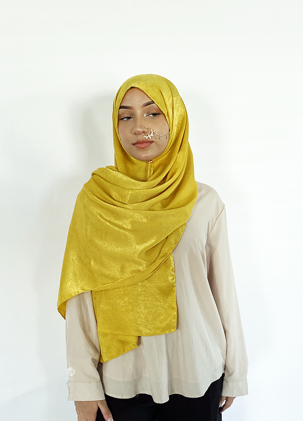 golden hijab