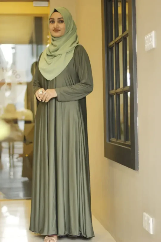 jersey abaya olive