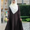 Jersey/rayon/cotton abaya