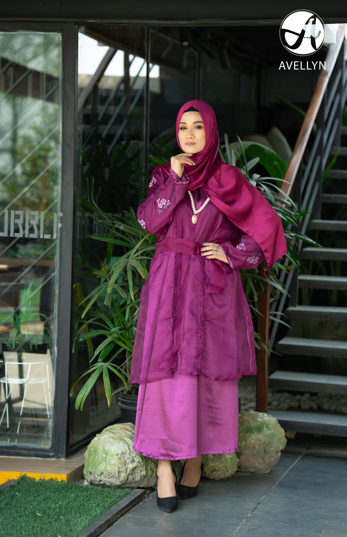 Elara Luxe- Plum - Image 4